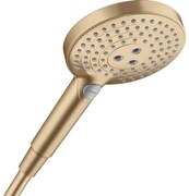 Hansgrohe Raindance Select S handdouche 12.5cm met 3 standen brushed bronze 26530140