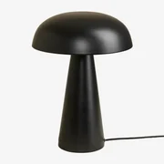 Galina Ijzeren Tafellamp ↑35 Cm Zwart - Sklum