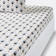 Hoeslaken in satijnkatoen, Pawica