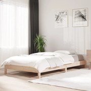 vidaXL Bed stapelbaar 90x200 cm massief grenenhout