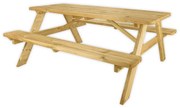 Picknicktafel Deluxe 180 x 70 cm