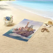 Good Morning Strandlaken NOAH 75x150 cm meerkleurig