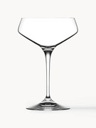 Filigraan kristallen champagneglazen Aria, 6 stuks