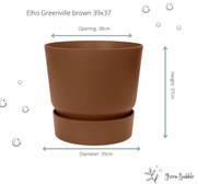 Pot Elho Greenville bruin