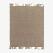 Manta Plaid Van Chenilla Maidina Bruin - Tarwe - Sklum
