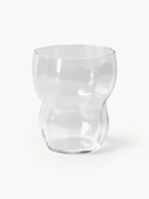 Mondgeblazen waterglazen Limfjord, 4-delig