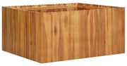 vidaXL Plantenbak verhoogd 100x100x50 cm massief acaciahout