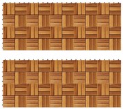 vidaXL Terrastegels 30 x 30 cm Acacia set van 20