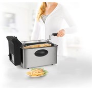 Princess Friteuse 2000 W 4 L zilverkleurig