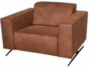 Fauteuil - Lambada - leer Colorado cognac 03