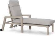 Lifestyle Garden Furniture Evora Ligbed Verstelbaar Aluminium Zand/Beige