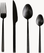 Mat geborstelde bestekset Gloria, 4 personen, 16-delig