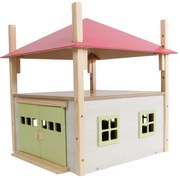 Kids Globe Hooischuur 1:32 roze