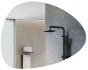 Arcqua Rocker Spiegel - 80x55cm - organisch - backlight LED SPI992072