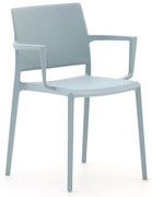 Dining tuinstoel | Forza  Sile | Kunststof | Blauw | Stapelbaar | Kees Smit Tuinmeubelen