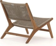 + 10% kassakorting | Lounge tuinstoel | Bellagio Elcito | Rope (touw) | Grijs | Kees Smit Tuinmeubelen