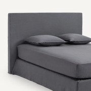 Hoes in zuiver linnen voor hoofdbord Stadia, hoogte 120 cm