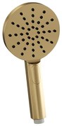 Brauer Gold Edition handdouche met 3 standen 12cm geborsteld messing