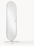 Ovale vloerspiegel System 1-2-3, design Verner Panton