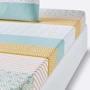 Hoeslaken in katoen, Happy Stripes