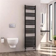 Eastbrook Defford handdoekradiator 50x180cm 892W zwart mat