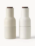 Zout- en pepermolen Bottle Grinder met walnootdeksel, 2-delig