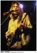 Poster Neil Young - Hammersmith Oden London 1976