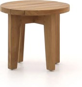 Bijzettafel tuin Bellagio | Rond | Tuintafel Teakhout | Ø40cm | Kees Smit Tuinmeubelen
