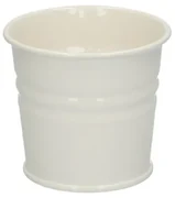 Bloempot, zink, offwhite,Ø 7 cm