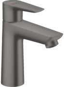 Hansgrohe Talis E ééngreeps wastafelmengkraan 110 CoolStart met pop-up afvoergarnituur Brushed Black Chrome 71713340