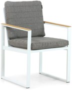 Tuinstoel Aluminium Wit Lifestyle Garden Furniture Faro