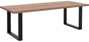 Goossens Eettafel Blade, Boomstamblad 240 x 100 cm 5 cm dik
