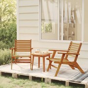 vidaXL Tuinstoelen 2 st massief acaciahout