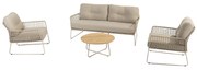 Taste by 4 Seasons Albano loungeset 4-delig - latte