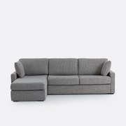 Hoekslaapbank gemêleerd met textuur, Premium HR,Timor