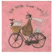 Kunstdruk Sam Toft - Go Your Own Way