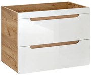 Comad Aruba White 820 FSC onderkast 60cm eiken/wit