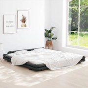 vidaXL Bedframe bamboe donkerbruin 200x200 cm