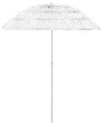 vidaXL Strandparasol Hawaï 180 cm wit