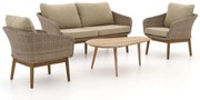 Intenso Borgetto/ROUGH-K stoel-bank loungeset 4-delig