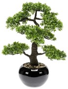 Emerald Kunstplant mini bonsai ficus groen 47 cm 420006