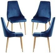 Pak 4 Stoik Houten Stoelen