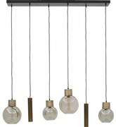 Goossens Hanglamp Aurora, Hanglamp met 6 lichtpunten