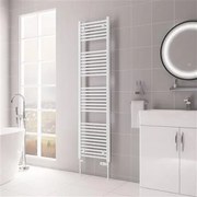 Eastbrook Biava multirail handdoekradiator 45x170cm 843W wit glans