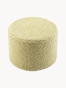 Kinderen teddy poef Sugar, Ø 40 cm