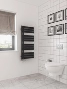 Eastbrook Helmsley design radiator 115x50cm mat zwart 682W