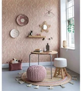 KidsDepot Speeltafel Circle 72 cm mangohout grijs