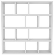 TemaHome Berlin Mat Witte Roomdivider Met 12 Vakken - 150x34x159cm.