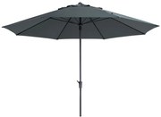 Madison Parasol Timor Luxe 400 cm grijs PAC8P014