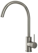 Hotbath Cobber X keukenmengkraan met draaibare ronde uitloop geborsteld nikkel